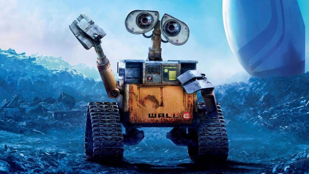Wall-e este roboțelul curios, sensibil și cam singuratic