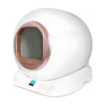 Litiera Automata iHunt Smart Cat Litter V4 pentru pisici, control Wi-Fi, sterilizare, senzori, Pink - imagine 2