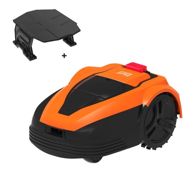 Pachet Robot de tuns gazonul iHunt RoboMower + Garaj